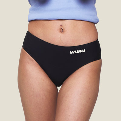 WUKA Teen Stretch Seamless - Heavy flow - Black
