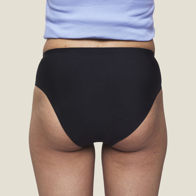 WUKA Teen Stretch Seamless - Heavy flow - Black