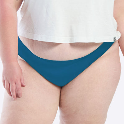 WUKA  Teen Swim Bikini Brief Style Light Flow Blue Colour Large Front
