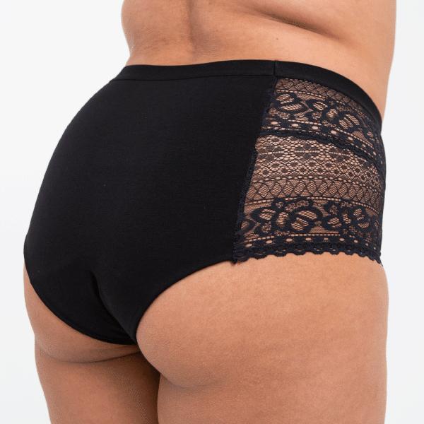 WUKA Period Pants - Lingerie - Made from organic cotton, lace - breathable and leak-proof